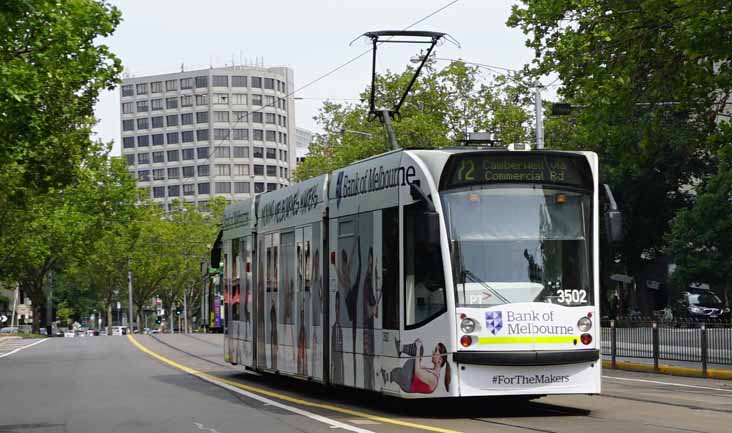 Yarra Trams Combino Bank of Melbourne 3502